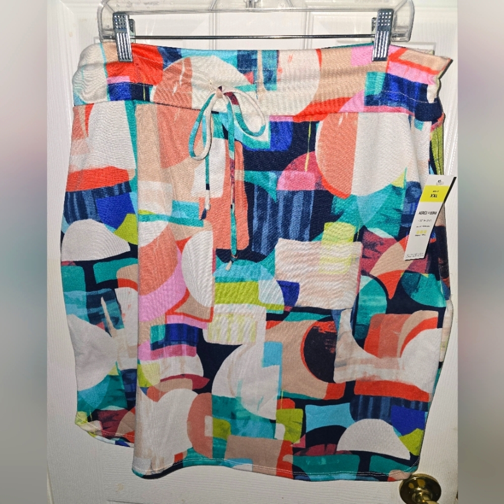 NWT- Agnes & Dora Abstract Print Skirt